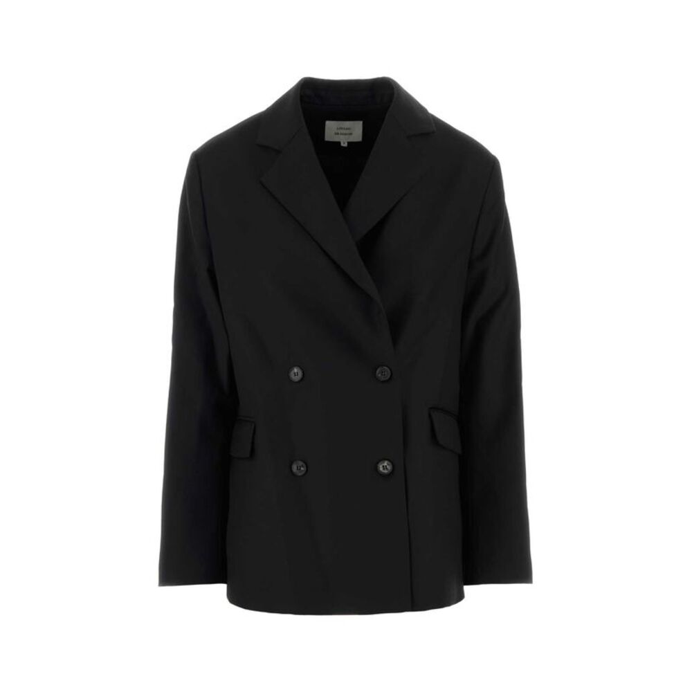 Loulou De Saison Women Black Wool Donau Blazer